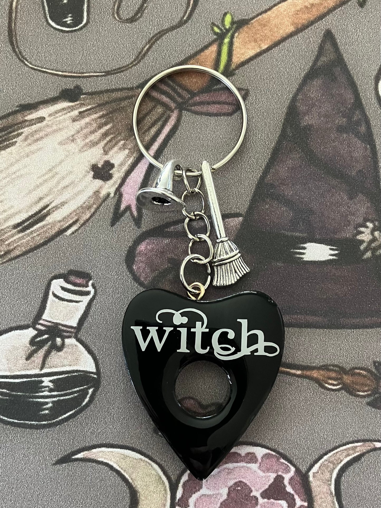 Keychains - Planchette Witch