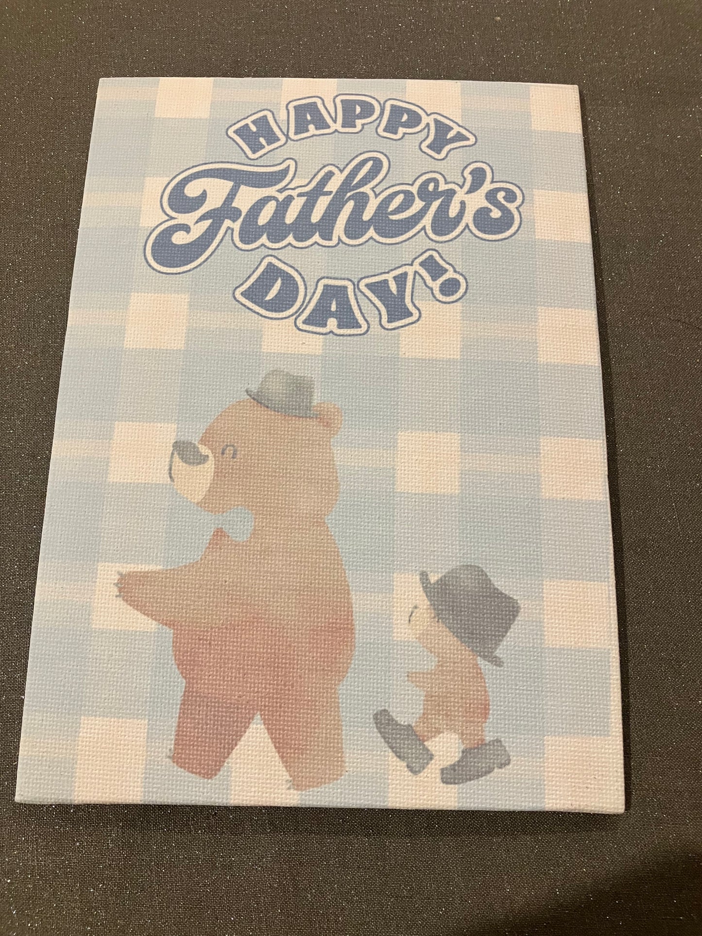 fathers day canvas